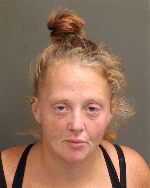 Booking photo of Aleesha Mcguire