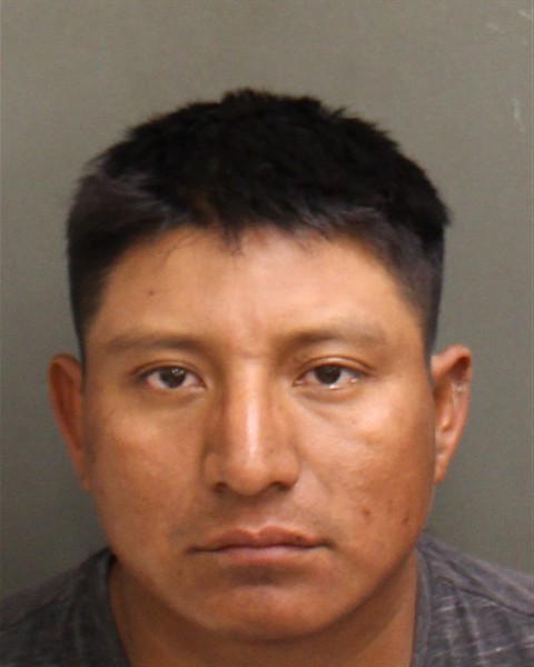 Booking photo of Mynor Mejia Perez