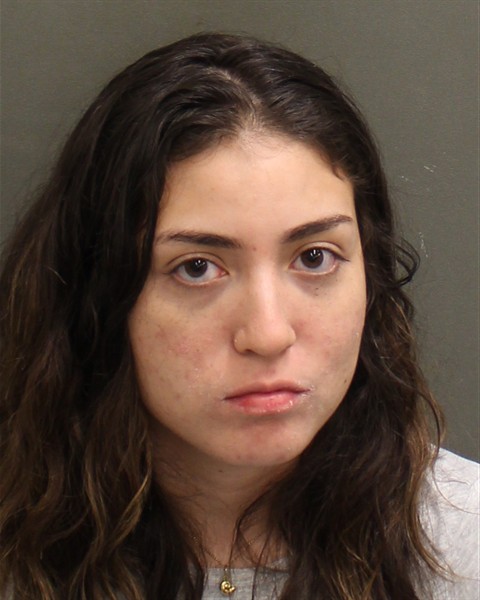 Booking photo of Isabella Alvarez