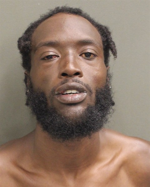 Booking photo of Romaine Thompson