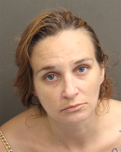 Booking photo of Tiffany Frenk