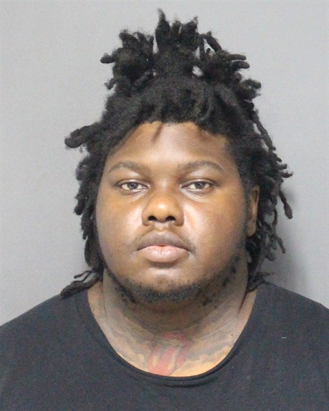 Booking photo of Denzel Sealy