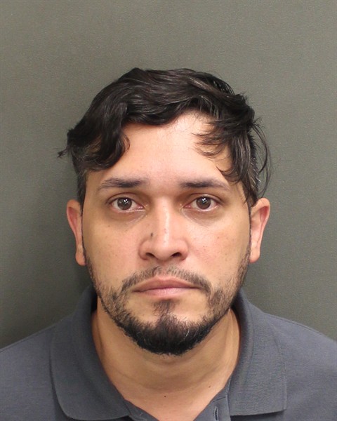 Booking photo of Israel Ramirez