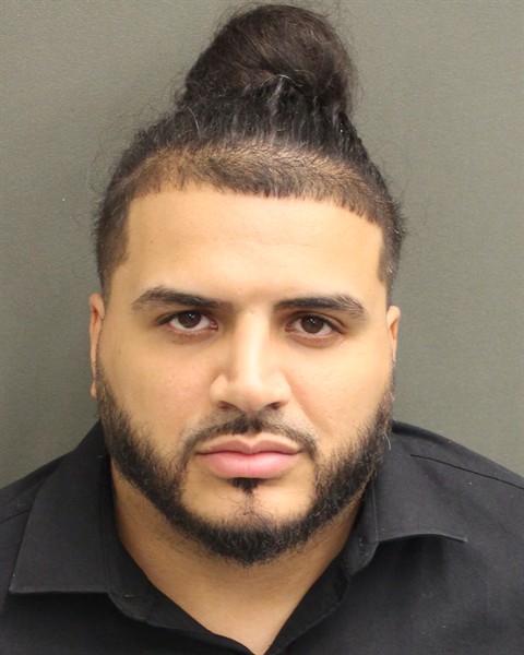 Booking photo of Johan Figueroa