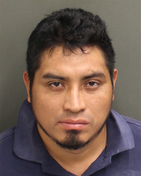 Booking photo of Domingo Perez