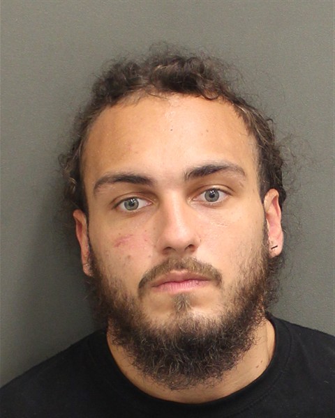 Booking photo of Patrick Hamilton