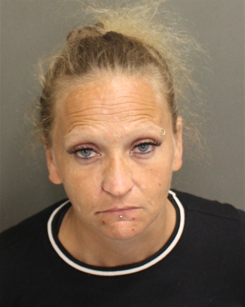 Booking photo of Amanda Hollenbeck