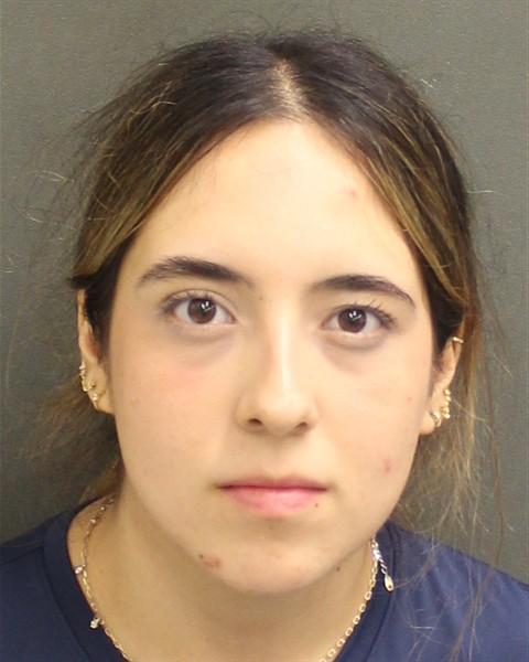 Booking photo of Melanie Floresreyes