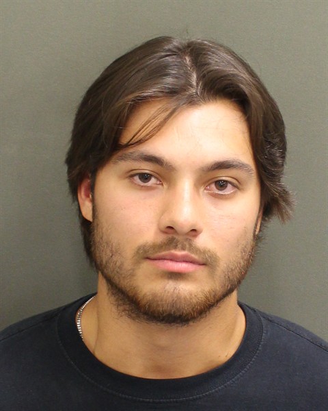 Booking photo of Logan Castro