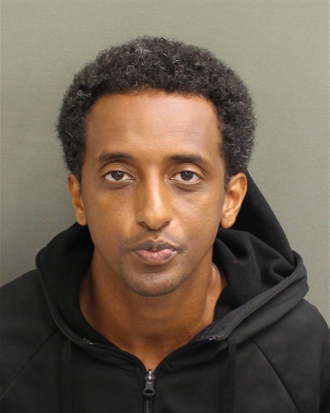 Booking photo of Danial Berhane