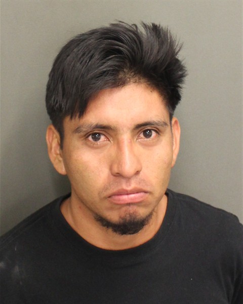 Booking photo of Feliciano Mendezsantiz
