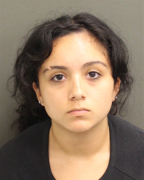 Booking photo of Layla Parvez