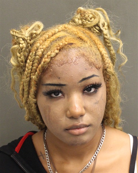 Booking photo of Dariah Hall