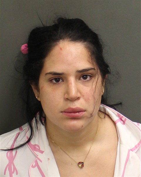 Booking photo of Oriana Zambranoalvarez