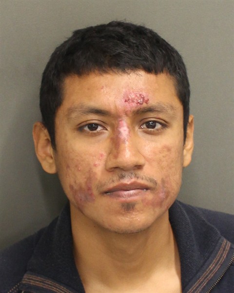 Booking photo of Brayan Gudinomunoz
