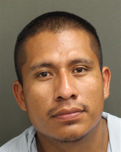 Booking photo of Pedro Jimenezquiahua