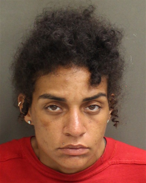 Booking photo of Ashley Ortizortiz