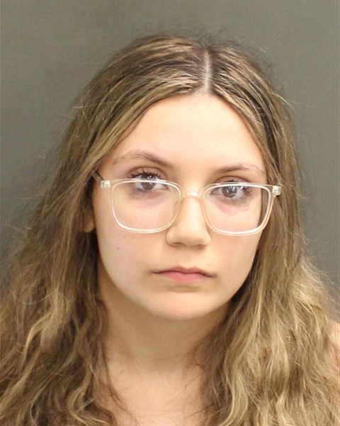 Booking photo of Mariah Marcusholers