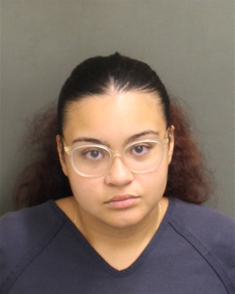 Booking photo of Arianna Jimenez
