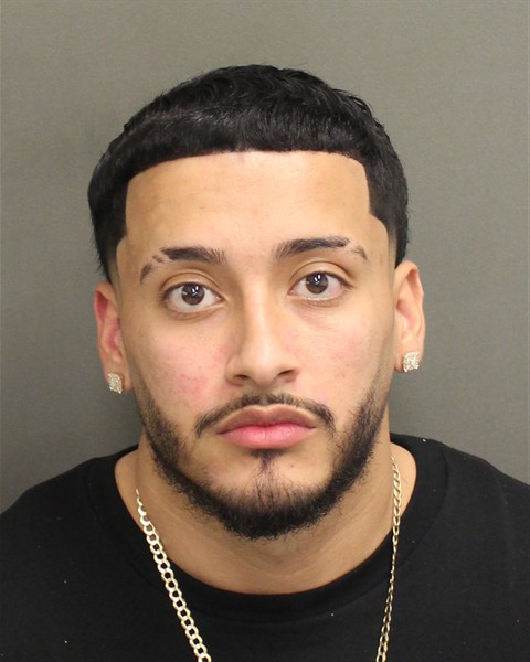 Booking photo of Jovanny Romero