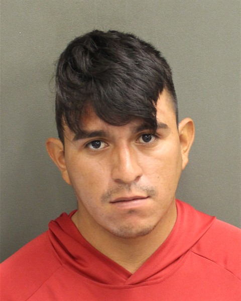 Booking photo of Francisco Martinezrafael