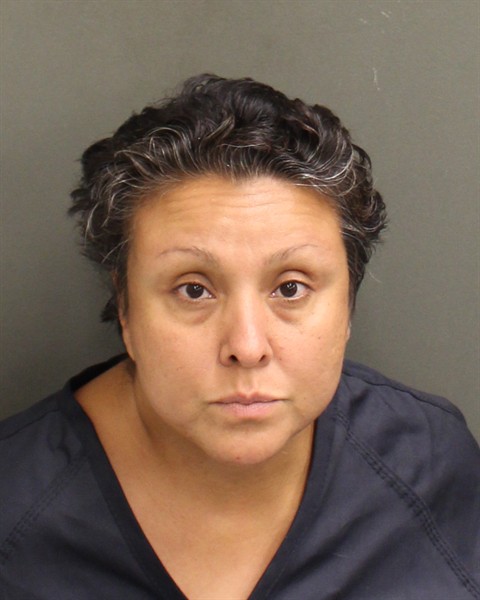 Booking photo of Jacqueline Mantilla