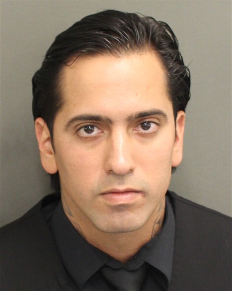 Booking photo of Andres Graciafernandez