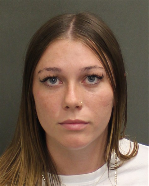 Booking photo of Caitlyn Mark