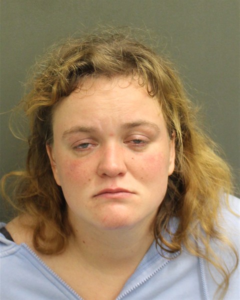 Booking photo of Mikayla Strasburg