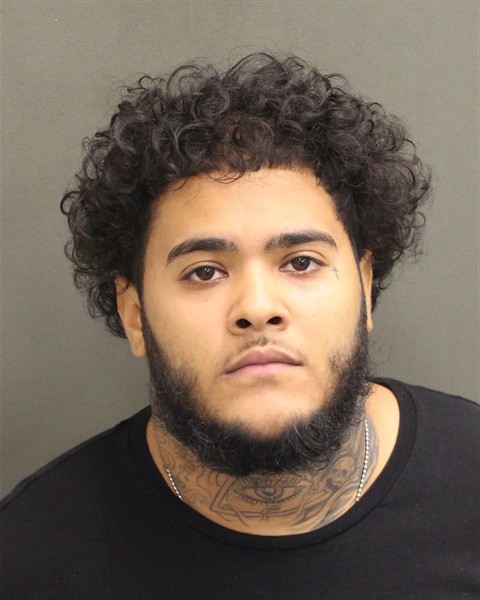 Booking photo of Malachi Mirabal