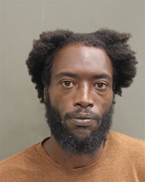 Booking photo of Romaine Thompson