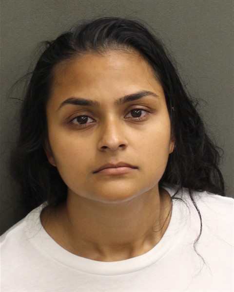 Booking photo of Sheriza Hussain