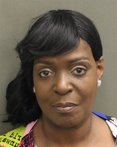 Booking photo of Geraldine Shinn