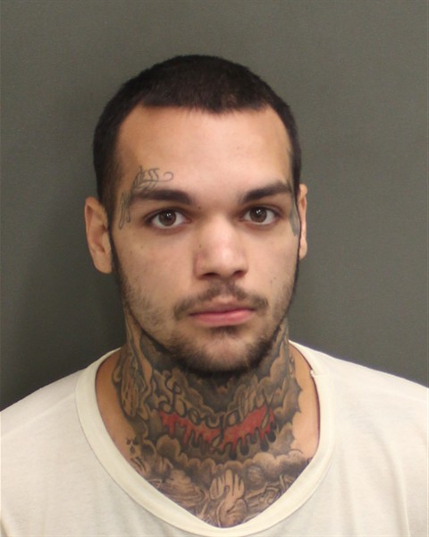 Booking photo of Jeramiah Guzman