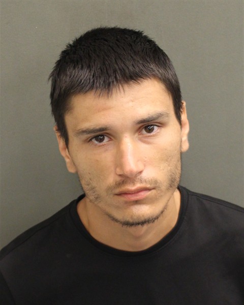 Booking photo of Ruben Morales