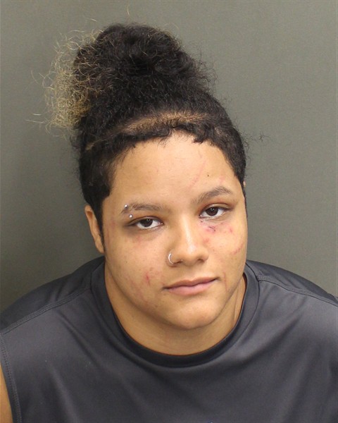 Booking photo of Hailey Ulloa