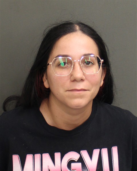 Booking photo of Daniela Rodriguez