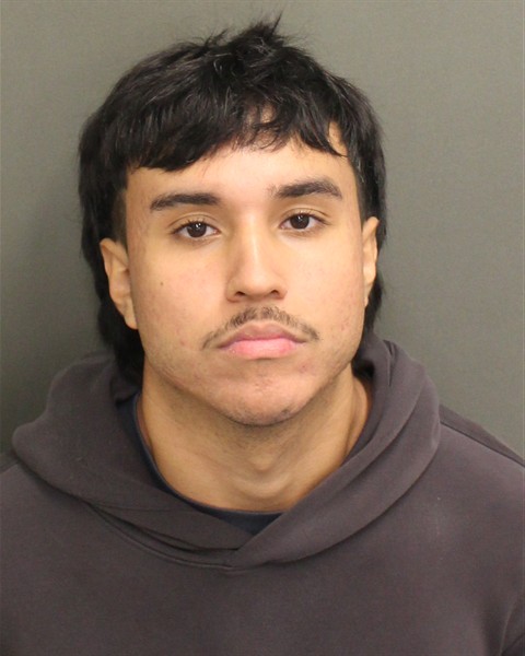 Booking photo of Justin Rojas
