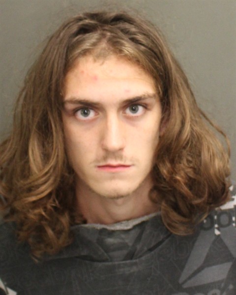 Booking photo of Parker Whitaker