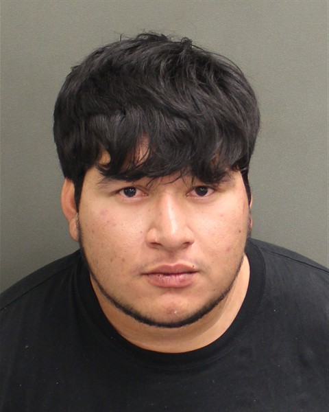 Booking photo of Alejandro Velezperez