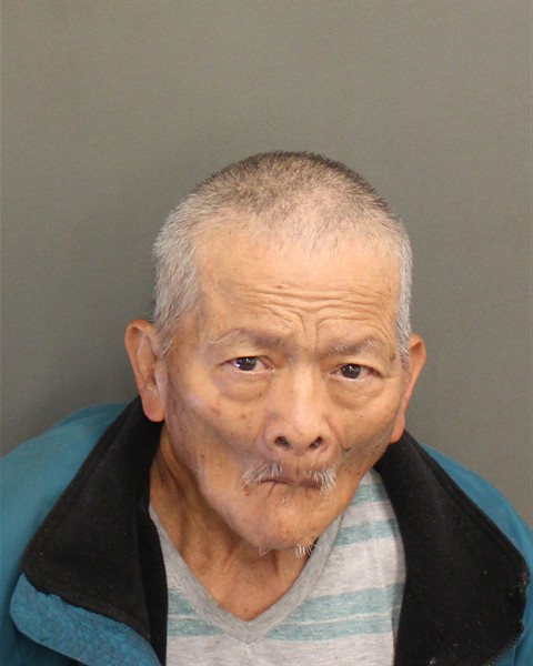 Booking photo of Juichao Tsai