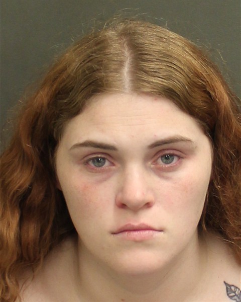 Booking photo of Kaitlyn Crawford