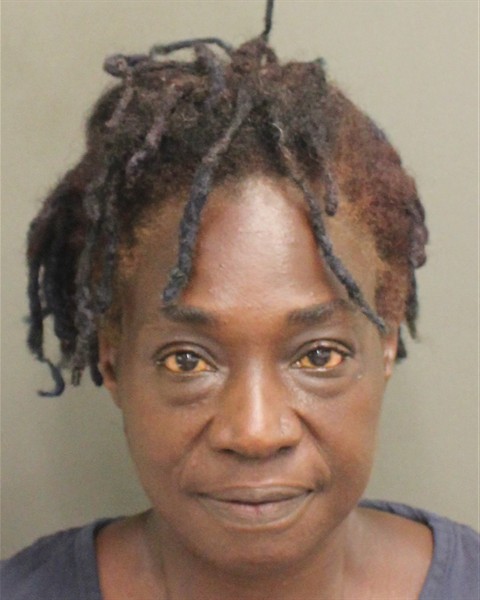 Booking photo of Jeannia Lorraine