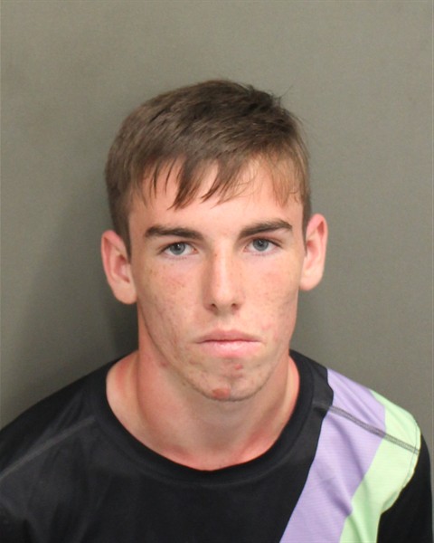 Liam Spaulding booking photo