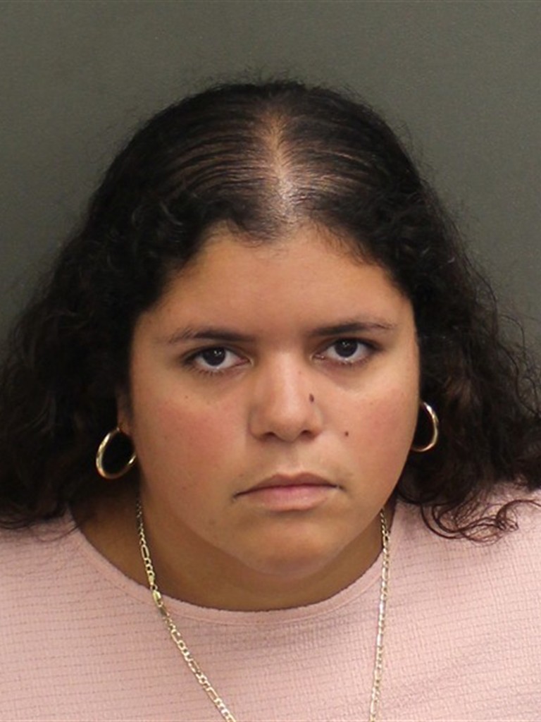 Booking photo of Frances Valentinfeliciano