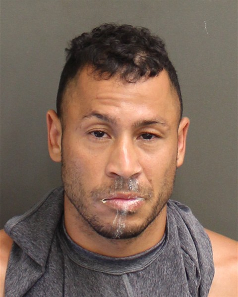 Wilfredo Santos booking photo