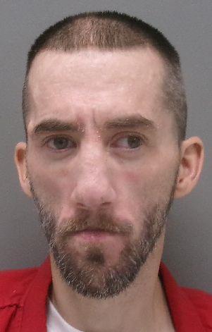 Booking photo of Derek Hands