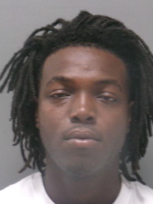 Booking photo of Davion Jackson