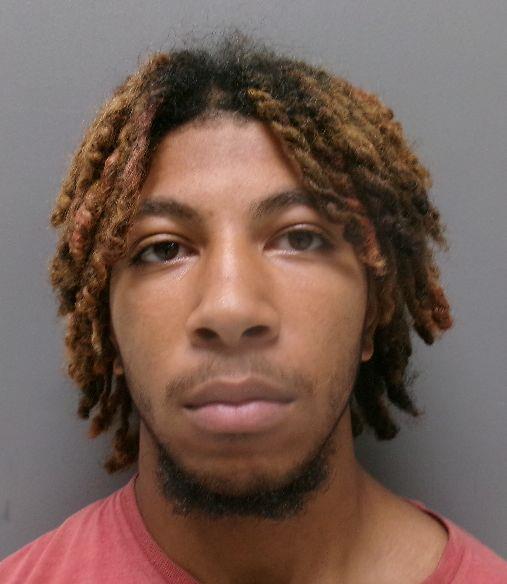 Booking photo of Camron Hall