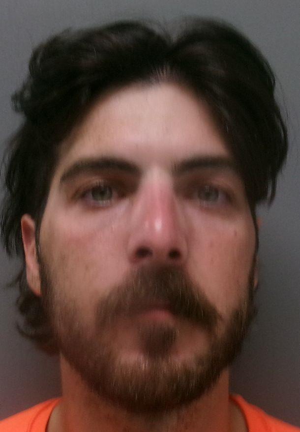 Booking photo of Cameron Hanks